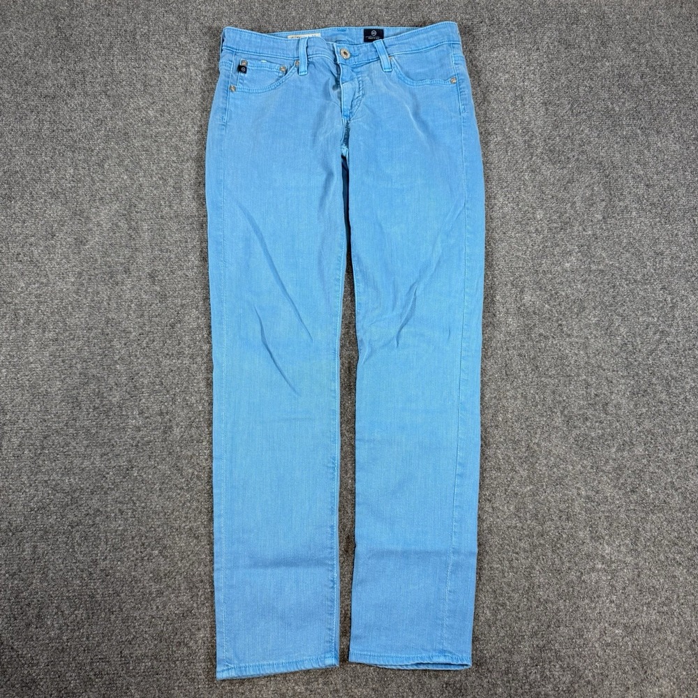 AG Adriano Goldschmied The Stevie Ankle Jeans 27R (Fits 28x28) Slim Straight Leg